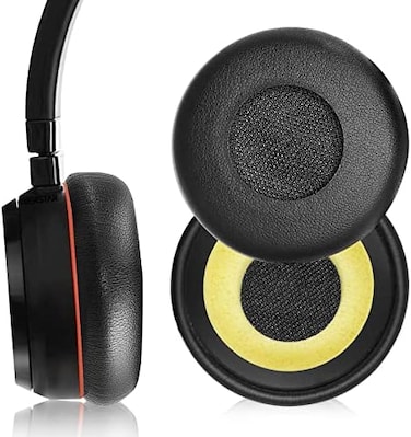 XBERSTAR Replacement Earpads for Jabra Evolve Replacement earpads Cushion Cover Pillow for Jabra Evolve 20 20se 30 30II 40 65 65(1pair.