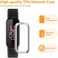 Hianjoo 4-PCS Screen Protectors Compatible with Fit Bit Luxe, Soft TPU Full Protective Smartwatch Case Replacement with Fit Bit Luxe.