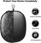MONOCARBON Real Carbon Fiber for Airpods MAX case cover Ultra ProtectiveLightweight - Forged Matte Black.