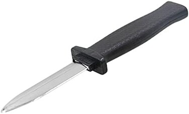 GUDVES Retractable Plastic Knife Prop Costume Disappearing Dagger Knife Fake Trick Gadget Toy For Halloween Fools Day Party (3 PCS A.