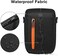 S-ZONE Camera Insert Bag Waterproof Lens Cube Case Compatible with Nikon Canon Sony Fuji for SLR DSLR Mirrorless Lens Cables Accessories.