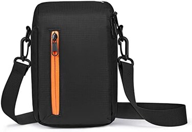S-ZONE Camera Insert Bag Waterproof Lens Cube Case Compatible with Nikon Canon Sony Fuji for SLR DSLR Mirrorless Lens Cables Accessories.
