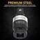 LEXIVON Impact Universal Joint - Patented SLIM Design3-Piece 1/2", 3/8", and 1/4" Socket Swivel SetChrome-Molybdenum Steel Full Impact Grade (LX-113-S.