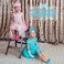 DISHIO Girls Princess Dress Up Shoes and Jewelry Boutique Upgraded Princess Shoes and Accessories with 4 Pair of Princess Play Shoes and Jewelry Set for Toddlers Little Girls Aged 3-6.