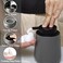 BosilunLife Foam Hand Soap Dispenser - 12 oz, Grey Ceramic Foaming Soap Dispenser.