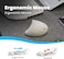 Perixx PERIMICE-713W Ergonomic Vertical Wireless Mouse - Adjustable DPI, 6-Button Design, Long-Range Connectivity, Right-Handed Use, White.
