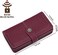 FALAN MULE Women's Wallet Genuine Leather RFID Blocking Large Capacity Trifold Ladies Wallet Wristlet Clutch Card Holder.