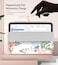 جراب MoKo يناسب جهاز iPad Mini 7 الجديد (A17 Pro2024)، جراب iPad Mini الجيل السادس 2021 (8.3 بوصة)، جراب iPad Mini 6، غطاء خلفي ناعم من مادة TPU شفافة غير لامعة لجهاز iPad Mini 7، زهور عطرة.