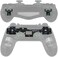 eXtremeRate Whole Tactile Clicky Kit for PS4 Controller Shoulder Face Dpad Buttons, Custom Flashshot Button Stop Flex Cable, Mouse Click Kit for PS4 Controller CUH-ZCT2 JDM-040/050/055.