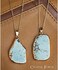 Crystal Force Turquoise Necklace Pendant 14K Gold Plated Genuine Irregular Gemstones,Natural Healing Handmade Gift Jewelry for Men Women.