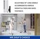 MR.SIGA MR. SIGA Grout Scrub Brush with Long Handle, Shower Floor Scrubber for Cleaning, Tile Scrub Brush with Stiff Bristles.