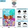 Franco Kids Bedding Super Soft Micro Raschel Throw, 46 in x 60 in, Paw Patrol Girls.