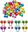 PPXMEEUDC Eye Finger Puppets Googly Eye Finger Puppets Wiggly Eyeball Finger Puppet Rings Eye Finger Toy Kids Party Favor A Pack of 32.