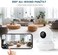 litokam Littleelf Security Camera Indoor, 2K Pet Dog Cameras House Security with APP, Baby Monitor with Motion/Crying Detection, WiFi Camera with 2-Way Audio, 360Home Security Cameras works with Alexa