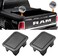 Moonlinks Ram 1500 Stake Pocket Covers, Rear Truck Bed Rail Stake Pocket Cover Compatible with Dodge Ram 2019-2024(Set of 2.