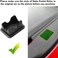 Moonlinks Ram 1500 Stake Pocket Covers, Rear Truck Bed Rail Stake Pocket Cover Compatible with Dodge Ram 2019-2024(Set of 2.