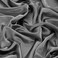 Lanest Housing Queen Silk Satin Fitted Sheet, Soft Deep Pocket Single Bottom Bed Sheets Sold Separately, Wrinkle Free, Non- Fading, Breathable, Fully Elasticized(Queen Size, Dark Grey.