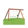 BeneLabel 2Pcs Wood BeamI-Beam Hanger, Removable and Easy to Connect, Stainless Steel Heavy Duty Swing Hooks, Yoga Hammock Chair Sandbag, Swing Sets Hardware, 7" x M2/5".