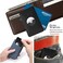 PSRAT 2PCS AirTag Case - Flex Credit Card Size Wallet Holder for AirTag, Purse, Handbag, Backpack, Clutch, Wristlet (Black.