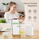 NIIMBOT D110 Label Maker Machine with Tape, Small Thermal Sticker Printer with 0. 59''x1. 18'' Labels, Portable Bluetooth Connection, Monochrome.