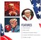 Amazefull 100 Pack Donald Trump 2024 Stickers, Bumper Sticker, Trump Decal for Laptop, Phone, Car, Water Bottle.
