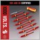 SEDY 1000V Insulated Electrician Screwdriver Set - 13-Piece Professional Electrical Tools Screwdriver Set Insulation Handle CRV Steel Magnetic Phillips Slotted Pozi Torx Tips VDEGS Certified.
