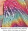 Pardecor Sequin Fabric by The Yard Glitter Fabric 1 Yard Little Mermaid Fabric Mesh Fabric Sequence Fabric Linen Material Fabric for Sewing Sparkle Cloth Fabric (1 Yard, Rainbow.