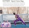 Octsky Duffle Bag Girls Teens Kids Sports Gym Bag with Shoe and Wet Clothes Compartments, Dance Swimming Sleepover Overnight Weekender Travel Bag, 03-Galaxy Pink.