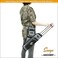 SUNYA Archery Hip Quiver for Arrows. Includes Tab and Release Pockets and Nylon Belt. Fit for Compound Bow and Recurve Bow Target Or Field (Charcoal Grey.