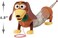 Just Play Retro Slinky Dog, The Original Walking Spring Toy, Vintage Spring Toys, Stretches to 14 Inches Long, Kids Toys for Ages 18 Month.
