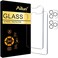Ailun 2 Pack Screen Protector for iPhone 13 Pro Max [6. 7 inch] Display 2021 with 2 Pack Tempered Glass Camera Lens Protector,[9H Hardness]-HD Case Friendly [4 Pack].