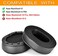 defean BlackShark V2 PRO Upgrade Quality Cooling Gel Ear pads - Ear Cushion Replacement Compatible with Razer BlackShark V2 / V2 PRO gaming Headset, High-Density Noise Cancelling Foam, Added Thickness