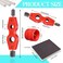 GorQueen 6 PCS Copper Pipe Cleaner and ReamerSanding Sponge Set, Include 2 PCS Copper Pipe Cleaner, 2 PCS Reamer2 Pack Sanding Sponge, 4 In 1 Pipe Deburring Brush for PVC PPR Copper Brass Aluminum Pip