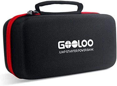 GOOLOO Eva Protection Case for GT4000 GT4000S GT6000GT3000 12V Jump Starters,Portable Hard Storage Case Car Tool Gadgets Carry Bag, Black, 10. 82*5. 71*4. 72 inches, Modern.