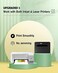 KOALA PAPER Matte Waterslide Decal for INKJETLASER Printers, No Need Spray Coating, White 8. 5x11 Inch Water Slide for DIY Tumbler, Mug, Nail Crafts, 5 Sheets.