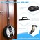 Brebebe Upgrade Door Anchor Strap for Resistance Bands Exercise, Multi Points Anchor Straps with 7 Loops7 D rings, Home Gym Workout Equipments with Ratchet Adjust Tighten Straps Not loose, Sturdy.