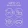 Nice 'n Clean SmudgeGuard Lens Cleaning Wipes (100 Total WipesPre-Moistened Individually Wrapped WipesNon-ScratchingNon-StreakingSafe for Eyeglasses, Goggles,Camera Lens.