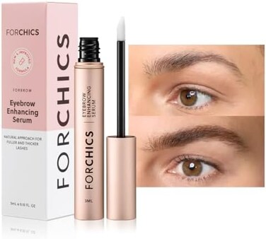 
		 ForChics Format: Health and Beauty ForBrow Eyebrow Growth Serum For Thicker Brows - Eyebrow Growth Conditioner For Fuller and Thicker Eyebrows - Organic Eyebrow Growth SerumVeganCruelty-Free Formu