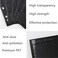 MUDOR Stamp Pages for Album Binder, 10 Sheet (20 Page3 Rows Pages for Collectors, Professional Pack (3 Rows.