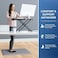 KitchenClouds Kitchen Mat Cushioned Anti Fatigue, 17"x28", Non Slip Kitchen Rugs and Mats, Waterproof Kitchen Mats for Floor, Standing Desk Mat Comfort Floor Mats for House,Sink,Office,Kitchen (Grey.