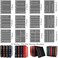 MUDOR Stamp Pages for Stamp Album Binder, 10 Sheet (20 Page7 Rows Pages for Stamp Collectors, Professional Pack (7 Rows.