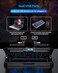 AICHESON Laptop Cooling Pad for 12-15. 6 inch, 6 Cooler Fans with Blue Lights, 2 USB Ports.