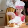 Super Z Outlet 12pc Set Complete Kids Cooking and Baking Apron With Pocket and Chef Hat Dress Up Set, Red Chef Costume for Career Role Play One Size, White, One Size.