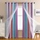 XiDi Rainbow Bedroom Curtains for Kids Room Decor, Blackout Curtains for Unicorn Wall Decals, Purple Princess Curtains 63 Inches Long 34 Wide 1 Panel.