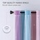 XiDi Rainbow Bedroom Curtains for Kids Room Decor, Blackout Curtains for Unicorn Wall Decals, Purple Princess Curtains 63 Inches Long 34 Wide 1 Panel.