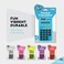 Enday Calculator Blue, Basic Small Solar and Battery Operated, Large Display Four Function, Auto Powered Handheld Calculator School and Kids Available in Green, Red, Purple, Grey, Pink, 1 PK &ndash; by.