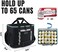 INSMEER Insulated Cooler Bag 65Cans/32 Cans Large Cooler Bag Soft Sided Cooler with Shoulder Strap, Collapsible Leakproof Portable Coolers for Camping/Beach/Food Delivery/Shopping/Outdoor/Picnic.