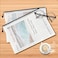 Vuzvuv 22Pcs A3 Size-16. 9"x 12" Large Mesh Zipper Pouch with Label Sticker, Plastic Document Mesh Bag for File Board Game School Office Home Travel Storage（43cm30cm.