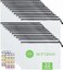 Vuzvuv 22Pcs A3 Size-16. 9"x 12" Large Mesh Zipper Pouch with Label Sticker, Plastic Document Mesh Bag for File Board Game School Office Home Travel Storage（43cm30cm.