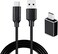 weishan Type C to USB Cable Compatible with Focusrite Scarlett Solo(3rd Gen, Scarlett 2i2(3rd GenUSB Audio Interface, with USB C Male to USB Female Adapter, 6. 6 ft.